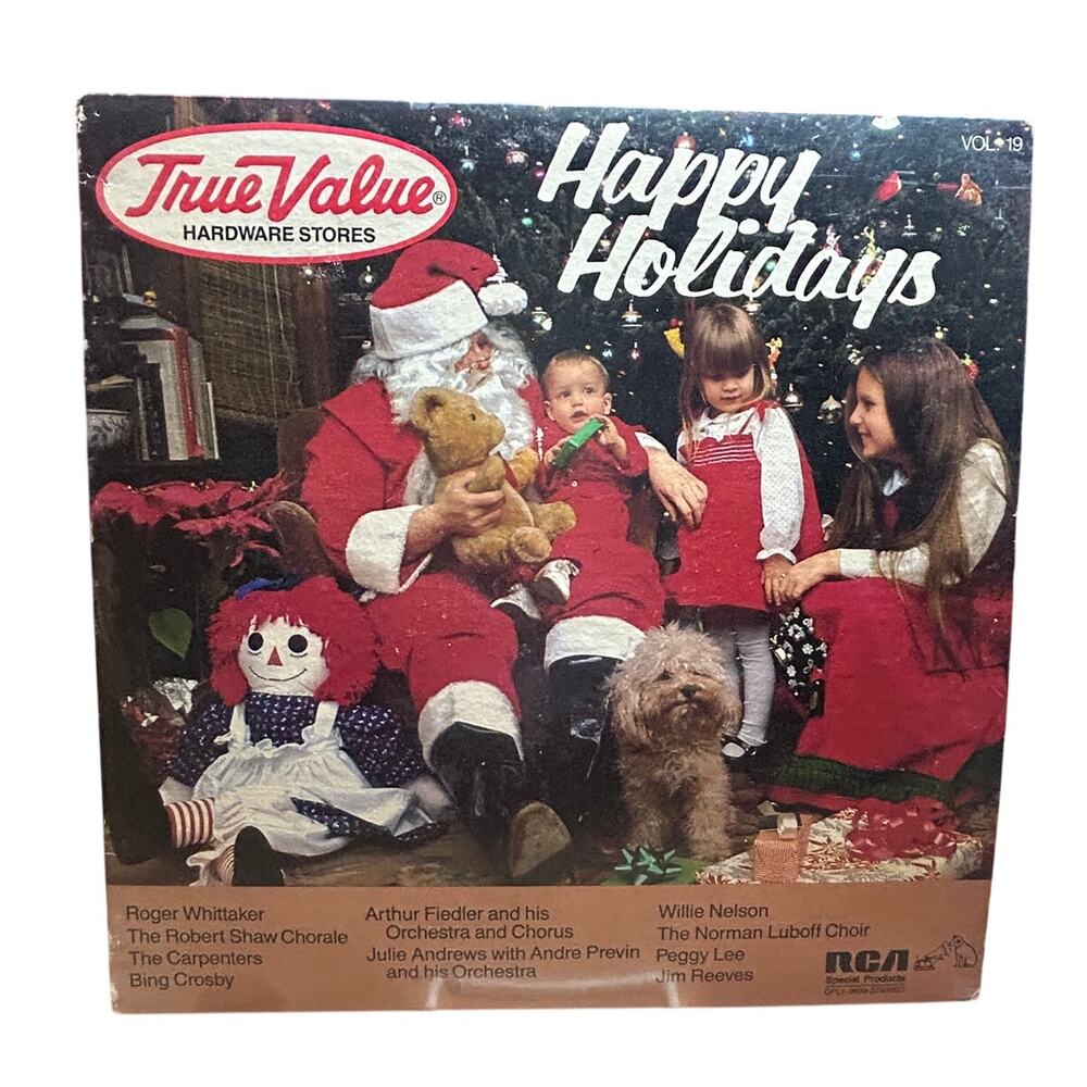 True Value 1984 Happy Holidays Volume 19 Christmas Vinyl record